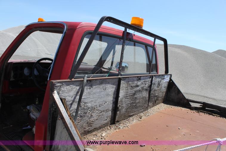 image for item D5108 1988 Chevrolet R30 Custom Deluxe flatbed pickup truck