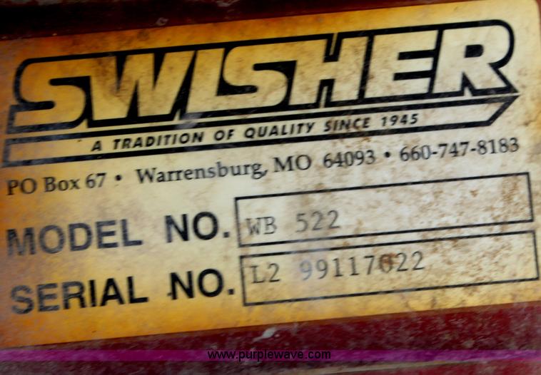 image for item D5193 Swisher Trim-Max WB522 trimmer