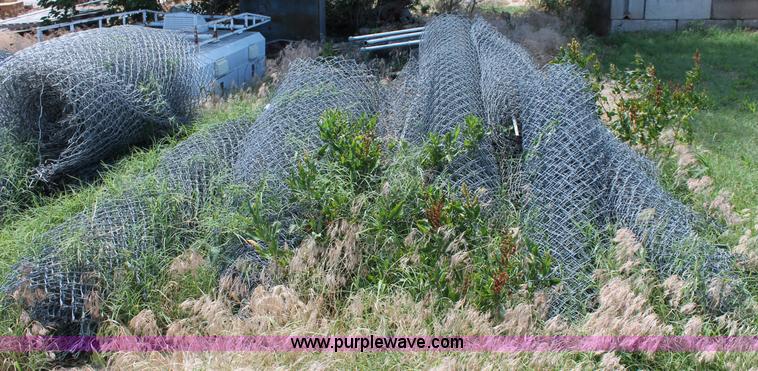 image for item L9802 Assorted chain link fence