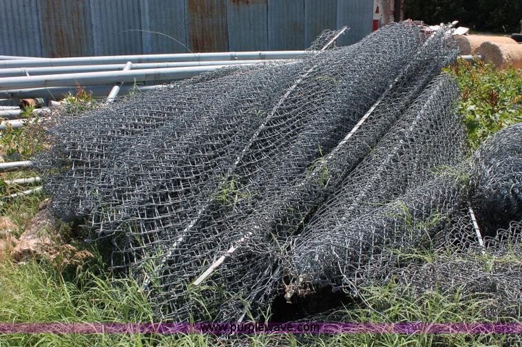 image for item L9802 Assorted chain link fence