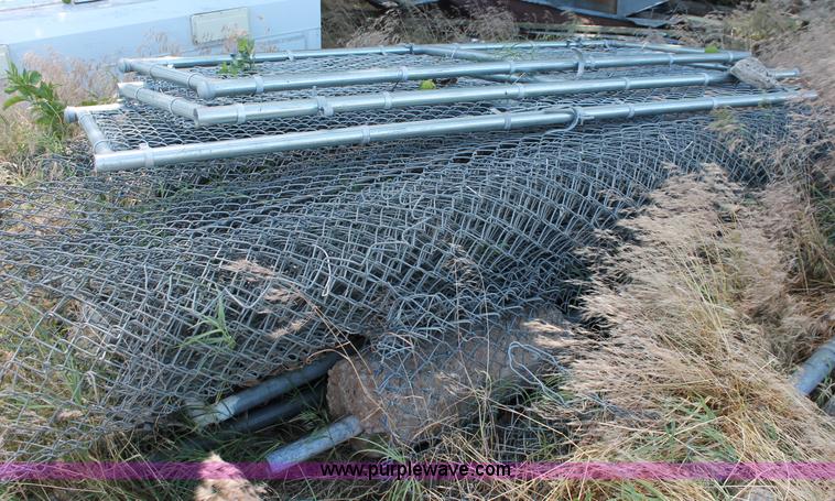 image for item L9802 Assorted chain link fence