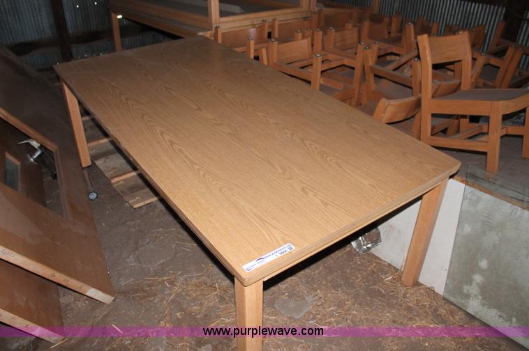 image for item L9806 Assorted wood tables and chairs