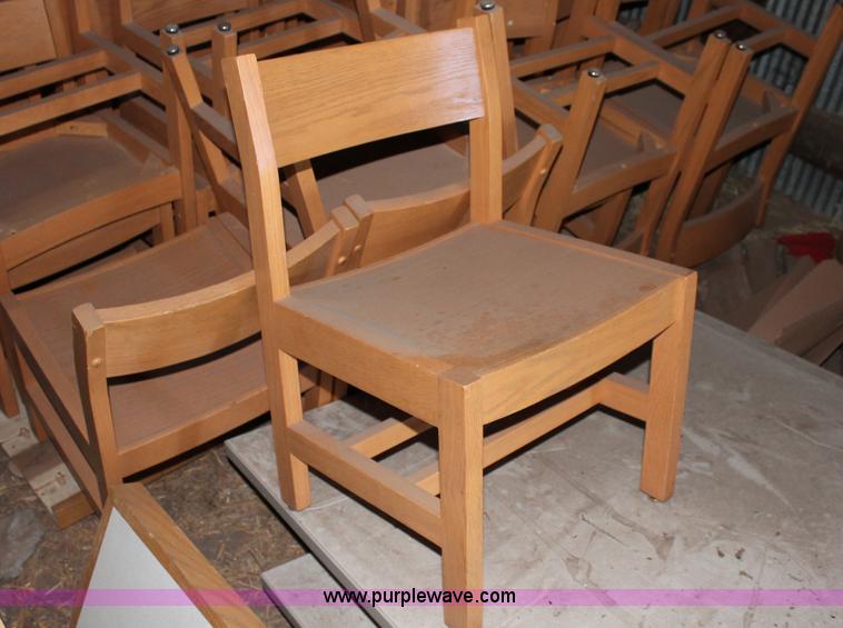 image for item L9806 Assorted wood tables and chairs