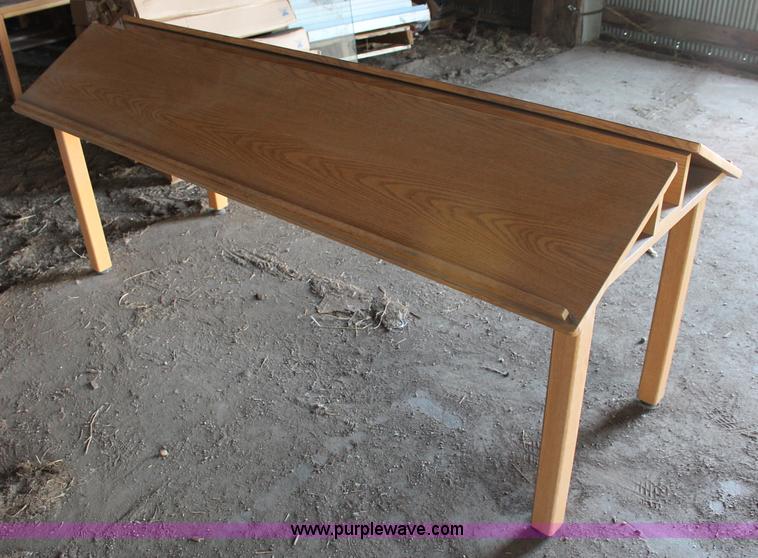 image for item L9806 Assorted wood tables and chairs