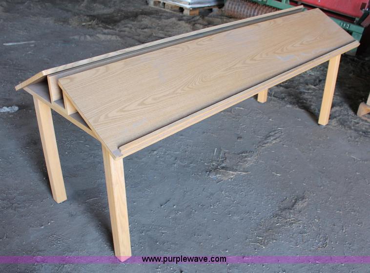 image for item L9806 Assorted wood tables and chairs