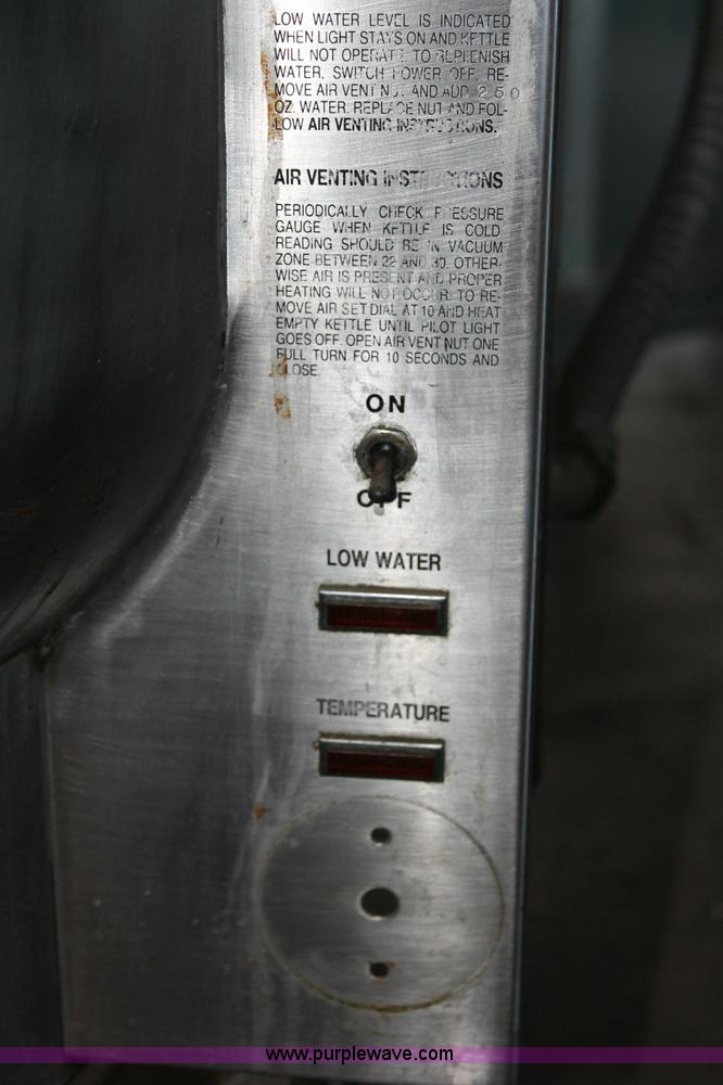 image for item L9810 Vulcan VEL-60 kettle