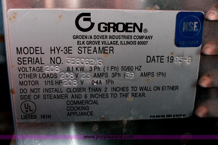 image for item L9812 Groen Hyper-Steam steamer