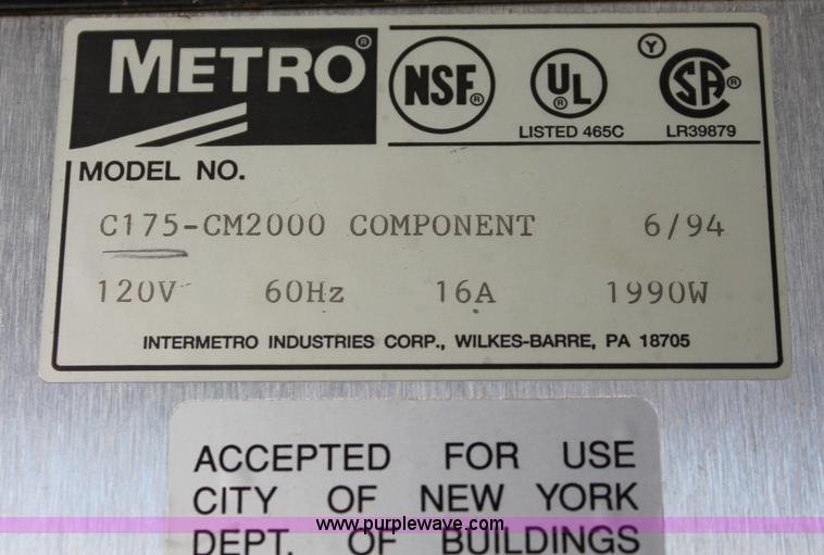 image for item L9816 Assorted warmers and storage rack