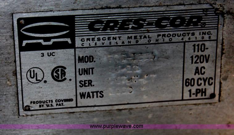 image for item L9816 Assorted warmers and storage rack