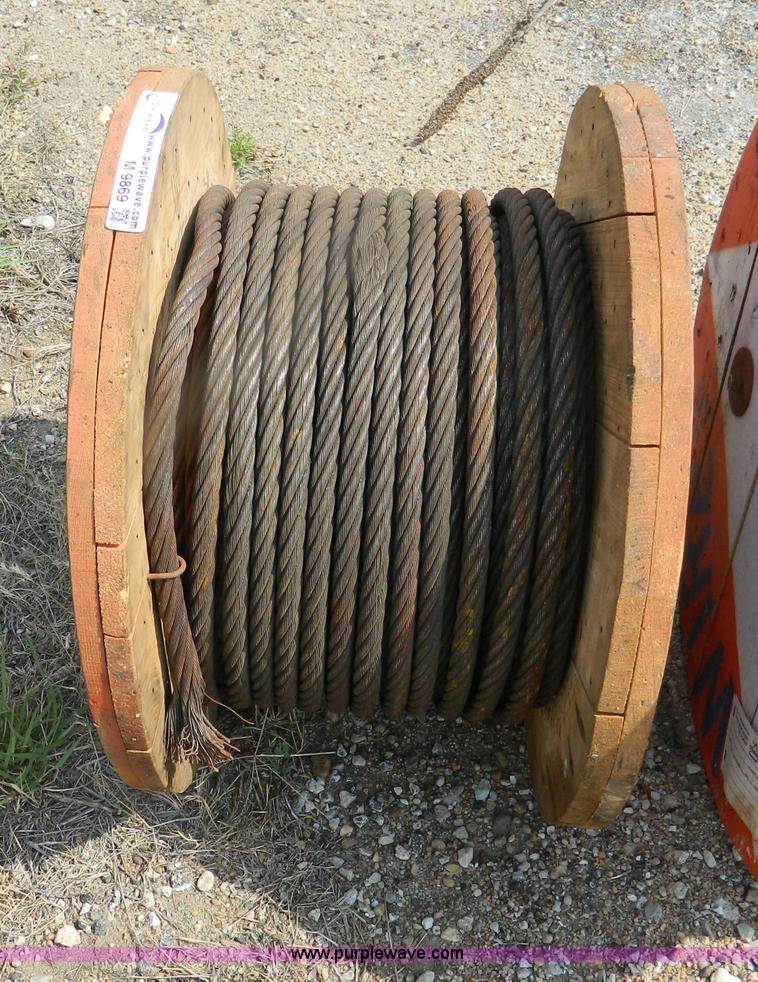 image for item M9869 Spool of wire cable