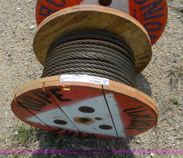 image for item M9869 Spool of wire cable