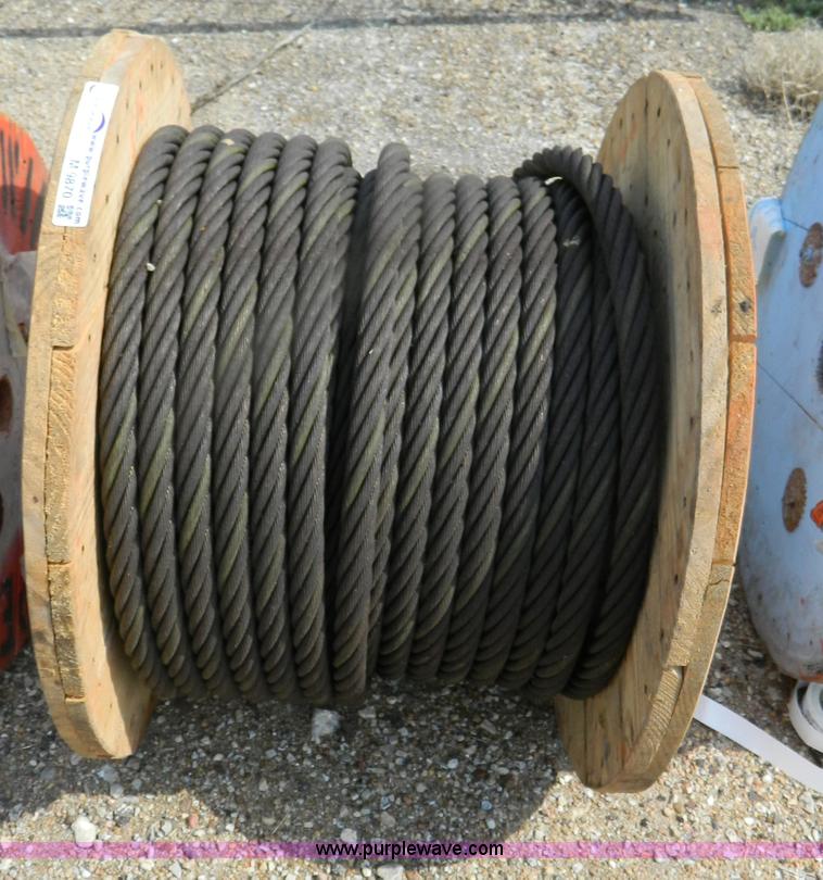 image for item M9870 Spool of wire cable