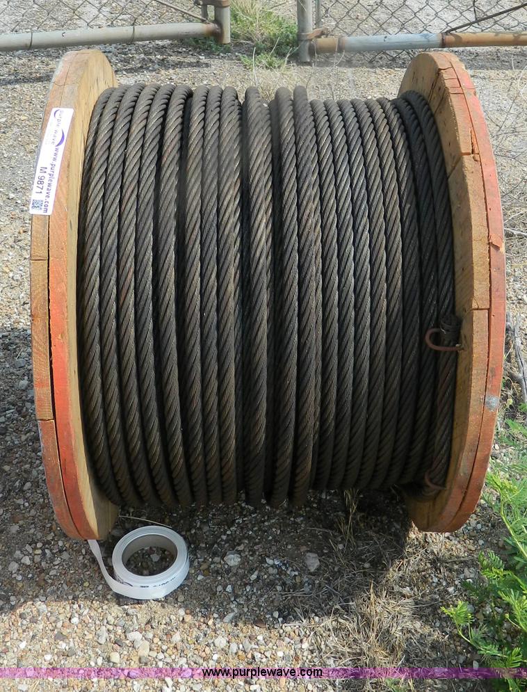 image for item M9871 Spool of wire cable