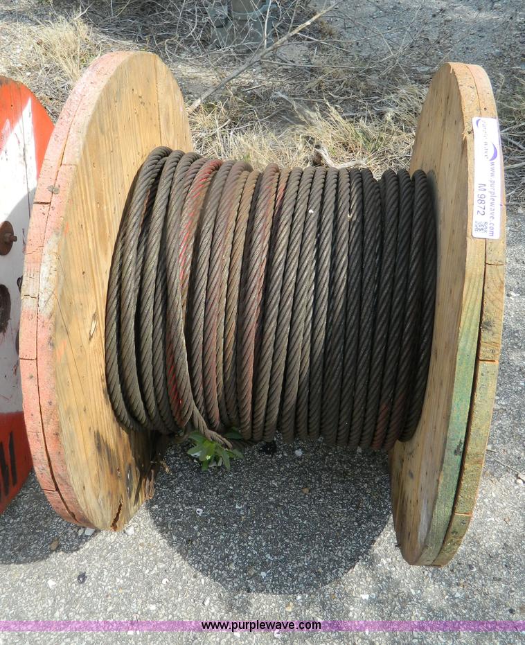 image for item M9872 (2) spools of wire cable