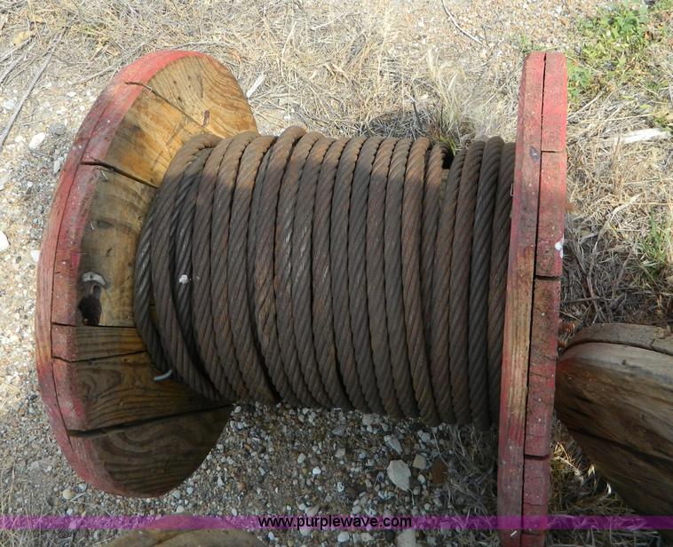 image for item M9873 (3) spools of wire cable