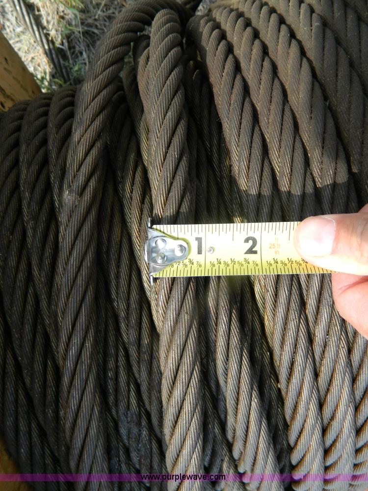 image for item M9873 (3) spools of wire cable