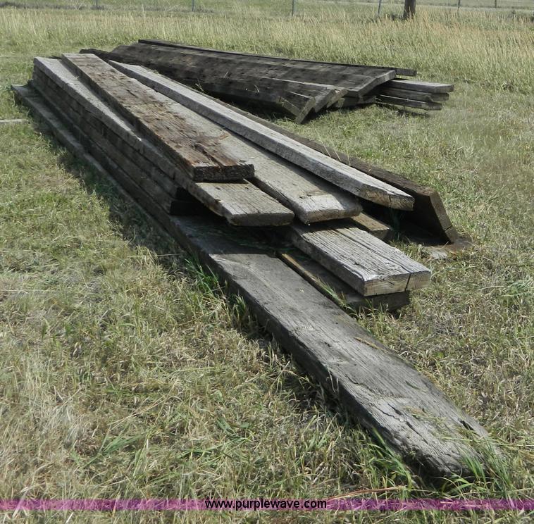 image for item M9875 (3) stacks of bridge planks