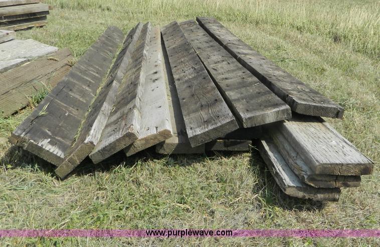 image for item M9875 (3) stacks of bridge planks