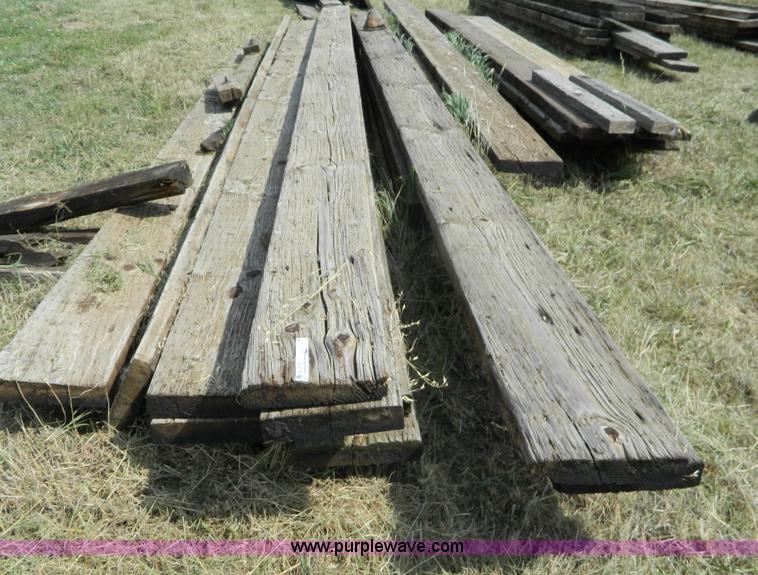 image for item M9876 (3) stacks of bridge planks
