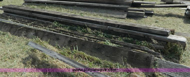 image for item M9877 (6) stacks of bridge planks