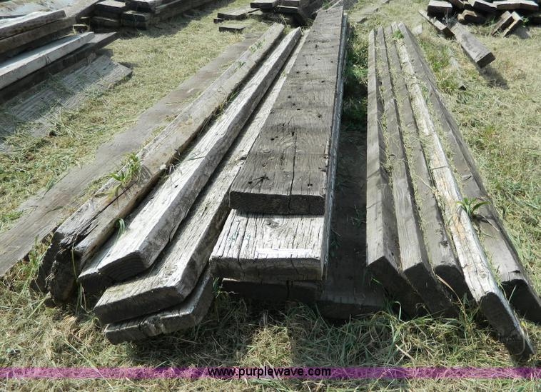 image for item M9877 (6) stacks of bridge planks