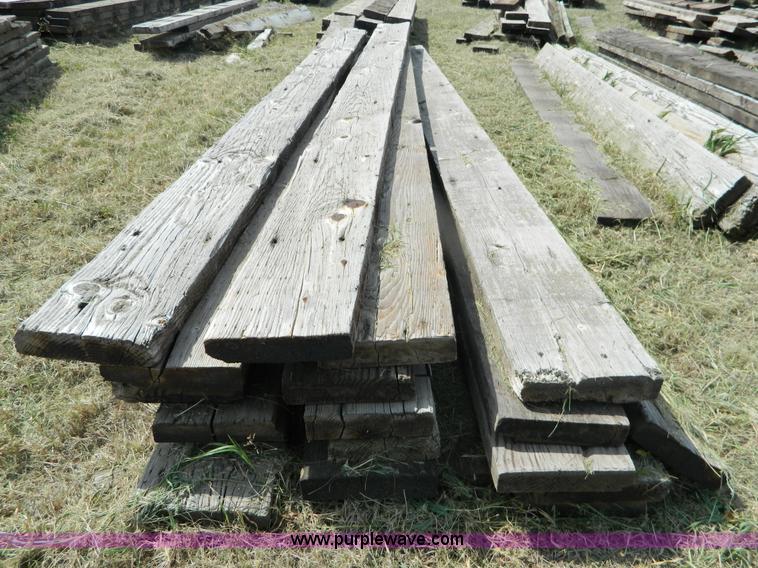 image for item M9877 (6) stacks of bridge planks