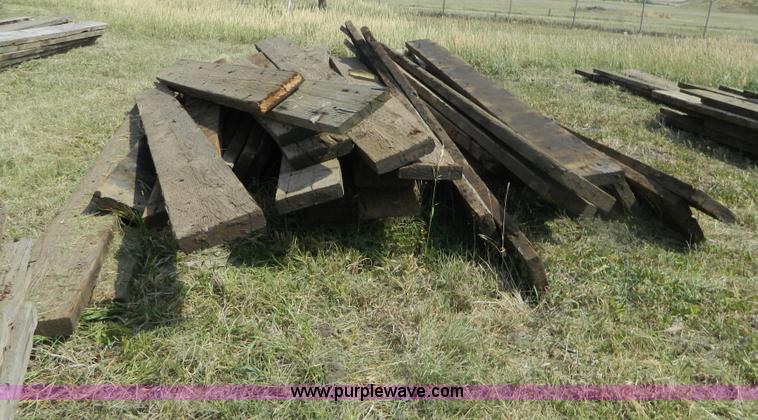 image for item M9877 (6) stacks of bridge planks