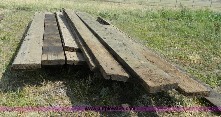 image for item M9877 (6) stacks of bridge planks