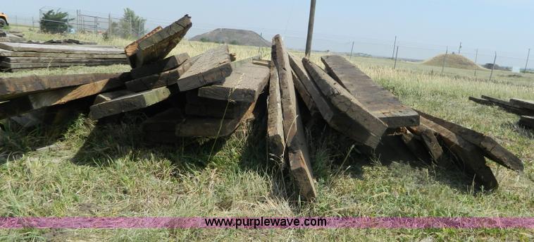 image for item M9877 (6) stacks of bridge planks