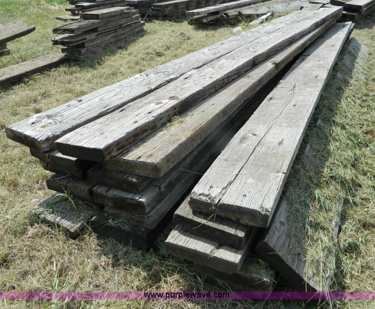 image for item M9877 (6) stacks of bridge planks