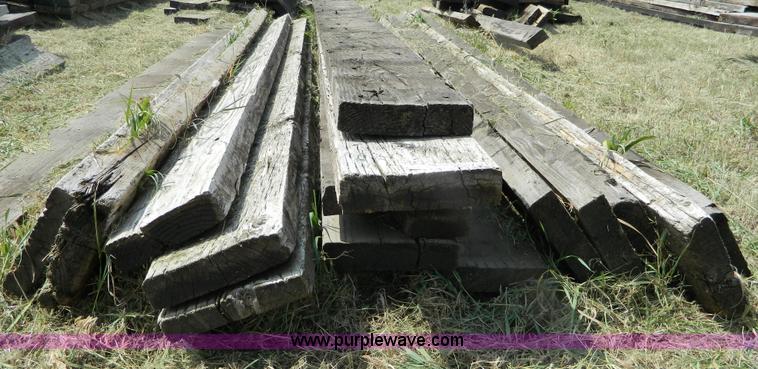 image for item M9877 (6) stacks of bridge planks