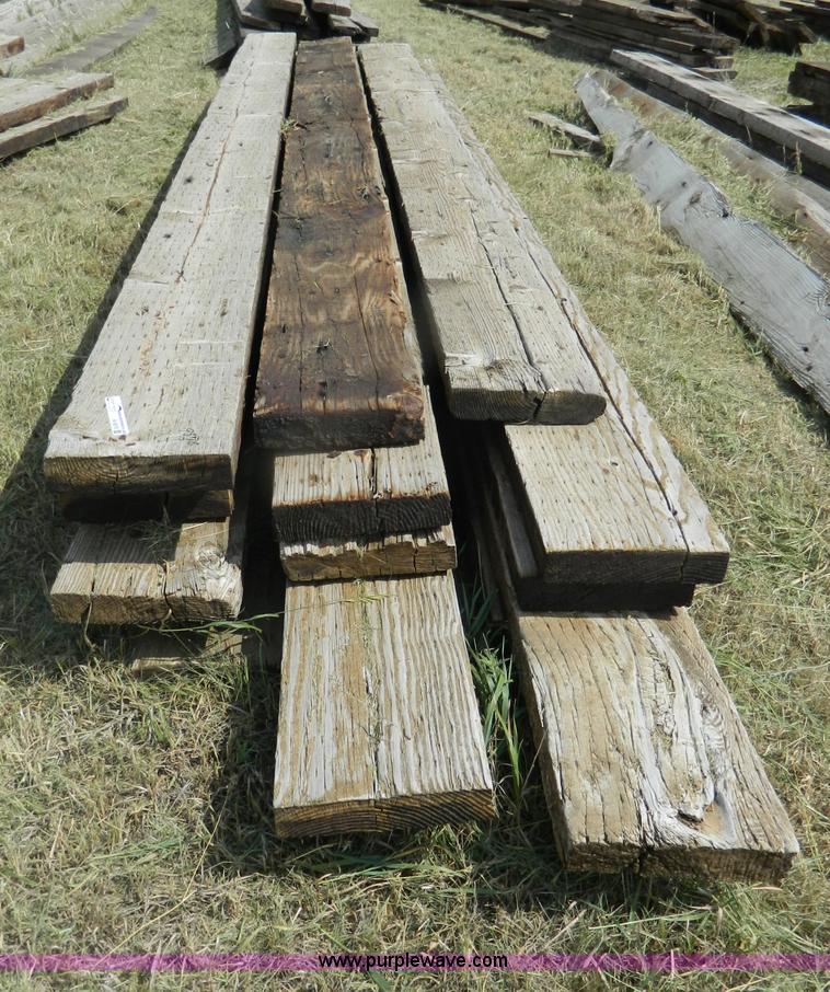 image for item M9878 (4) stacks of bridge planks