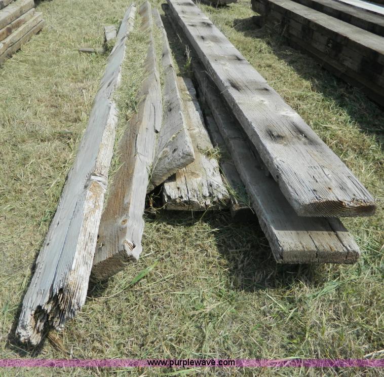 image for item M9878 (4) stacks of bridge planks
