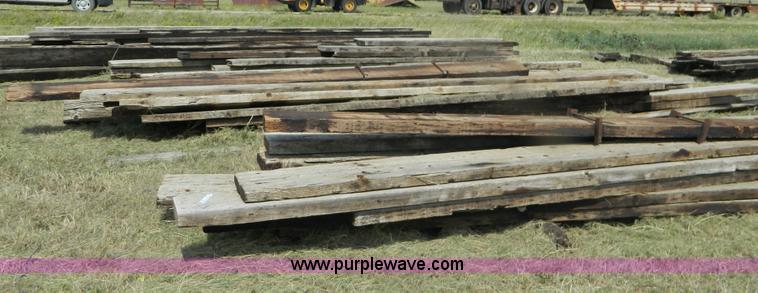 image for item M9879 (5) stacks of bridge planks