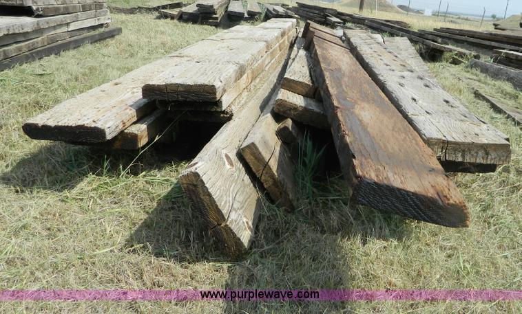 image for item M9879 (5) stacks of bridge planks