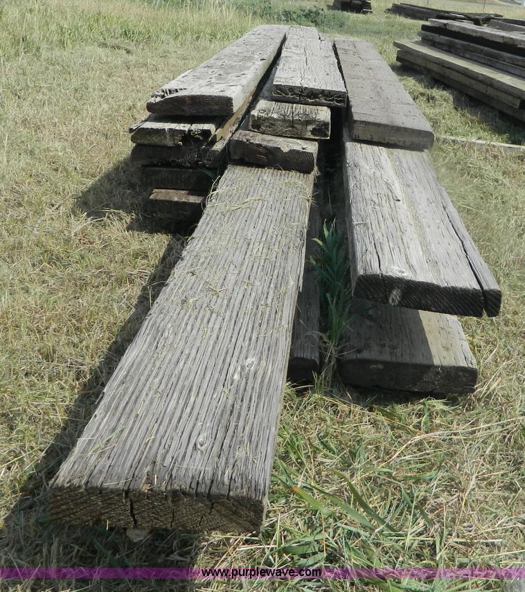 image for item M9879 (5) stacks of bridge planks