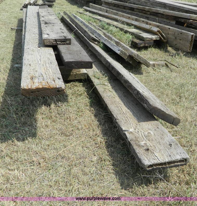 image for item M9880 (5) stacks of bridge planks