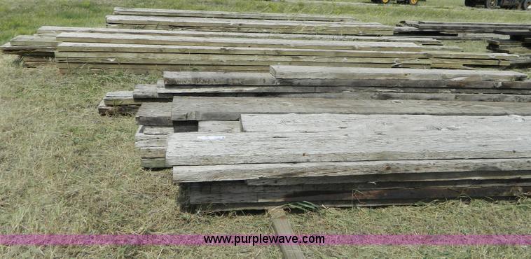 image for item M9881 (5) stacks of bridge planks