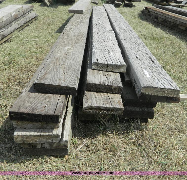 image for item M9881 (5) stacks of bridge planks