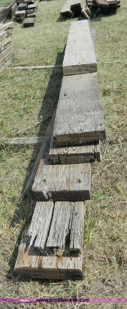 image for item M9881 (5) stacks of bridge planks