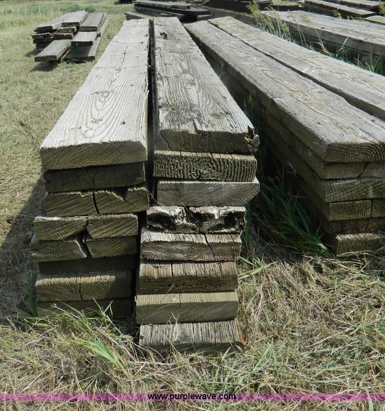 image for item M9881 (5) stacks of bridge planks