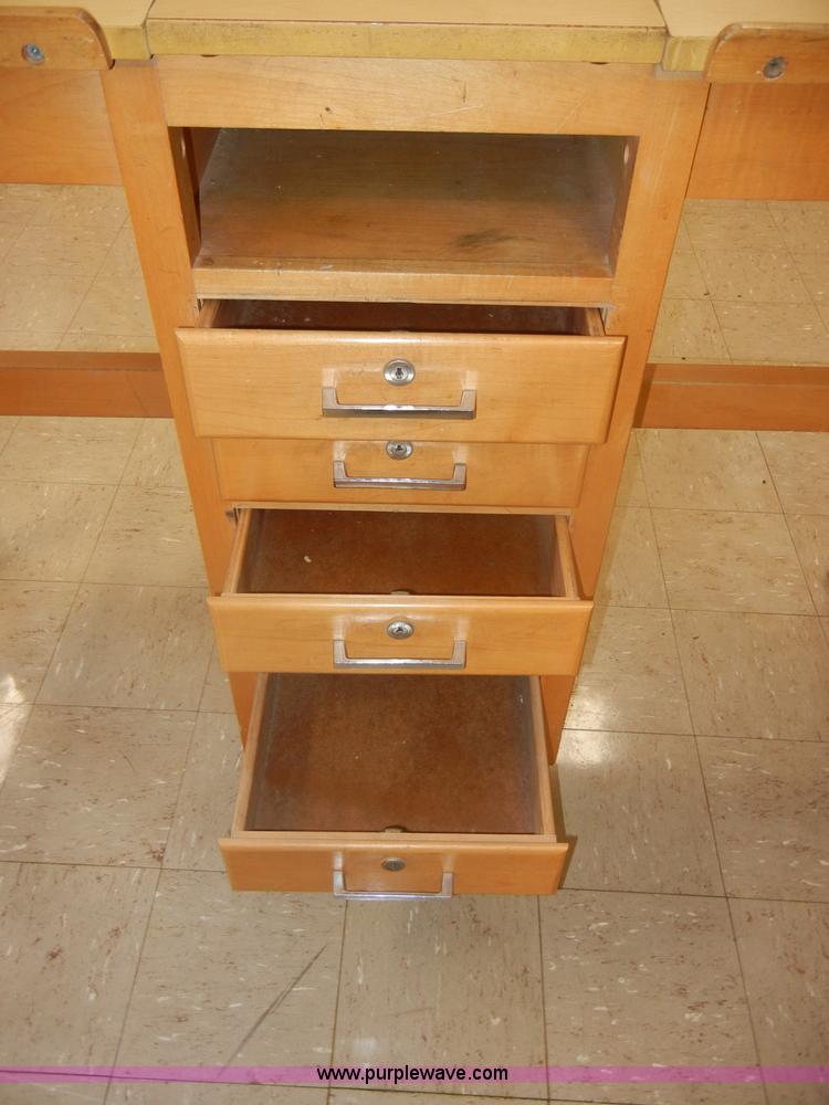 image for item N9781 (6) wooden drafting tables