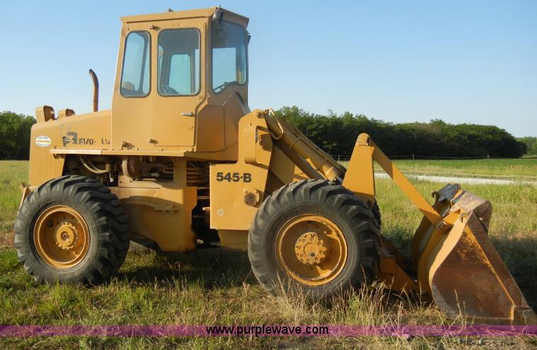 image for item N9800 1966 Fiat-Allis 545B wheel loader