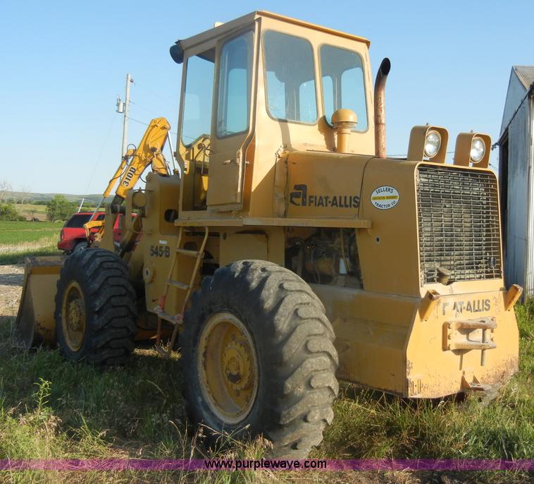 image for item N9800 1966 Fiat-Allis 545B wheel loader