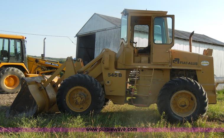 image for item N9800 1966 Fiat-Allis 545B wheel loader