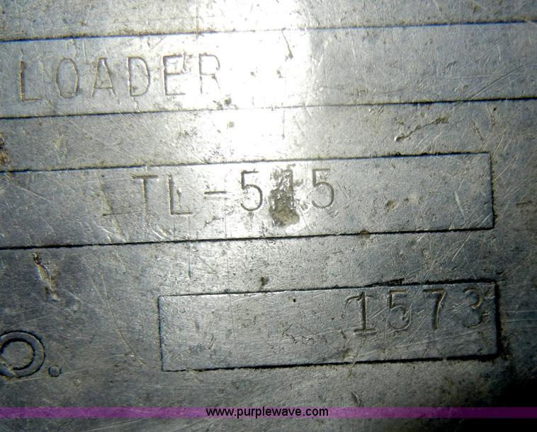 image for item N9800 1966 Fiat-Allis 545B wheel loader