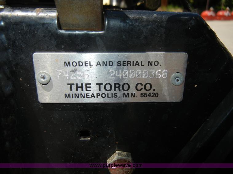 image for item N9845 Toro Z Master commercial lawn mower