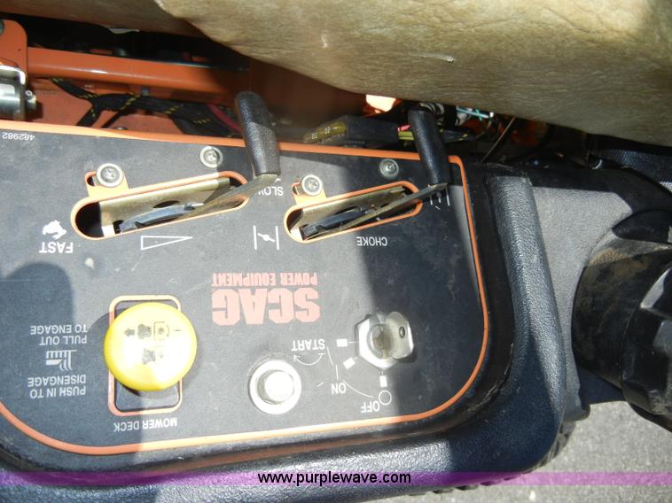 image for item N9846 Scag Wildcat ZTR lawn mower