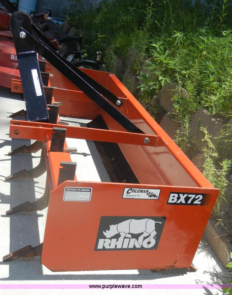 image for item N9848 2006 Rhino BX72 72" box blade