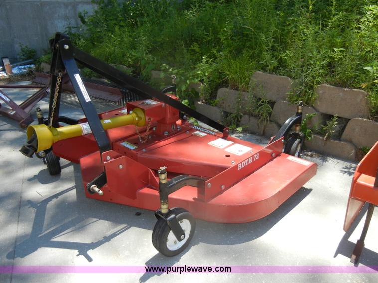 image for item N9849 Bush Hog RDTH72 72" finish mower